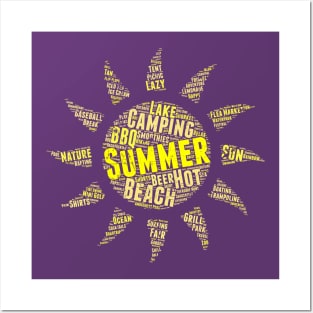 Sunny Summer Feeling Posters and Art